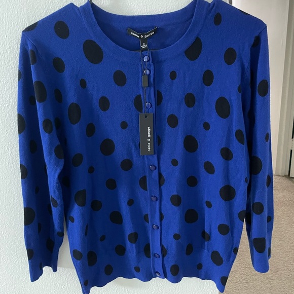 Cable & Gauge Sweaters - Cable & gauge polka dot cardigan!